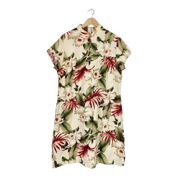 Vintage Island Style Design Hawaii Hawaiian Dress Size 2X - Picture 1 of 6